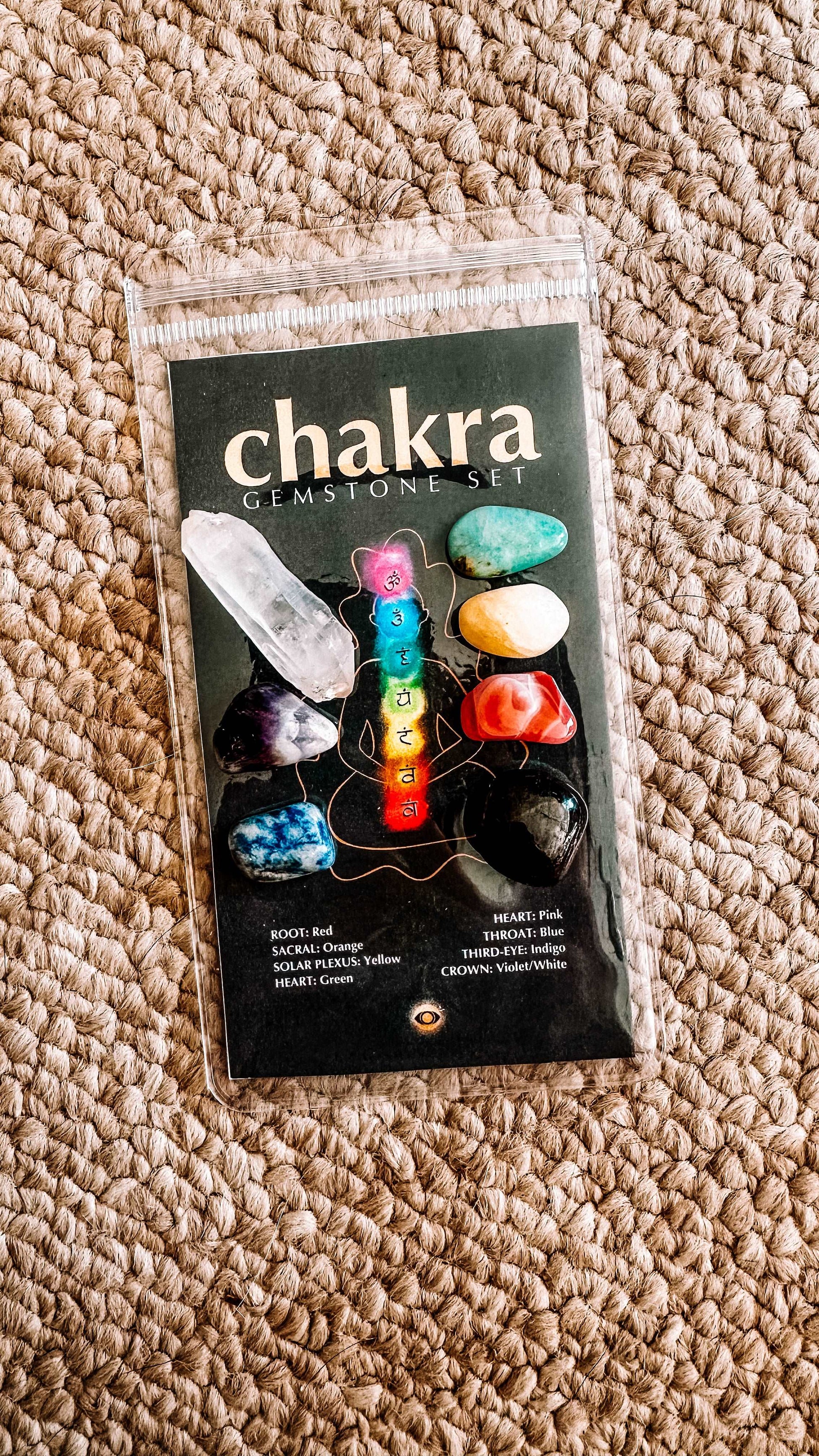 chakra gemstone kit