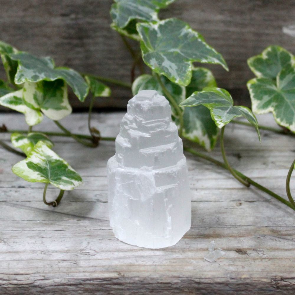 natural selenite tower