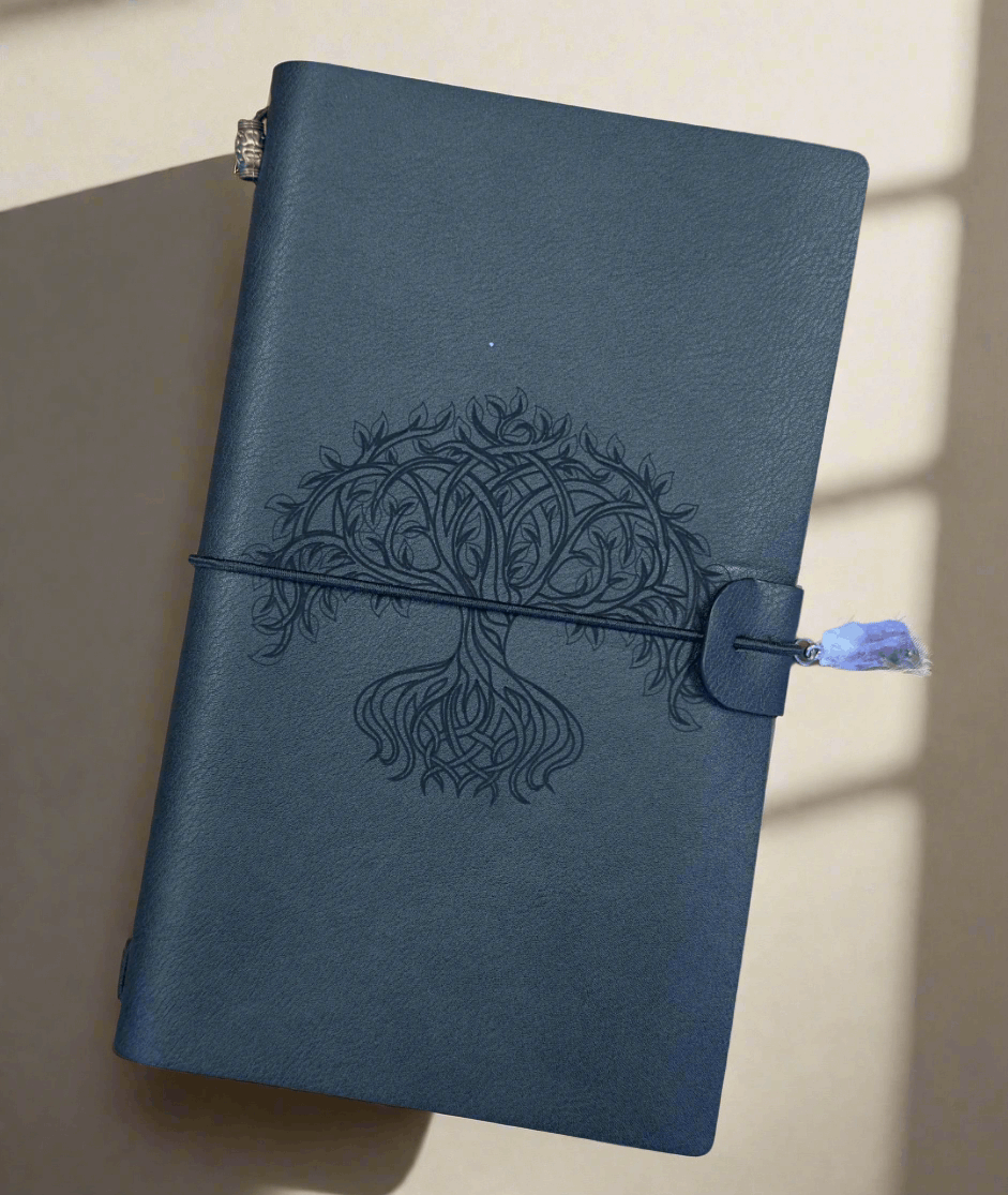 mystic tree crystal journal