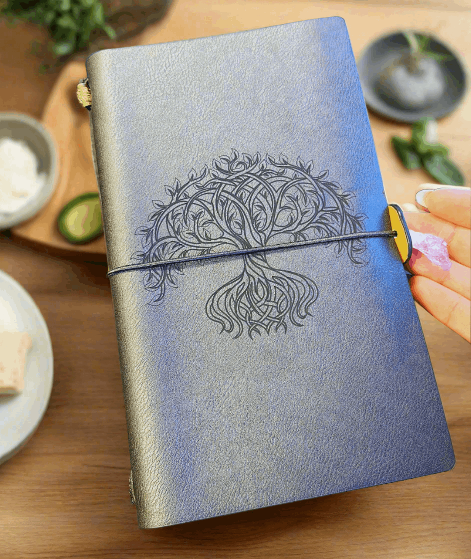 mystic tree crystal journal