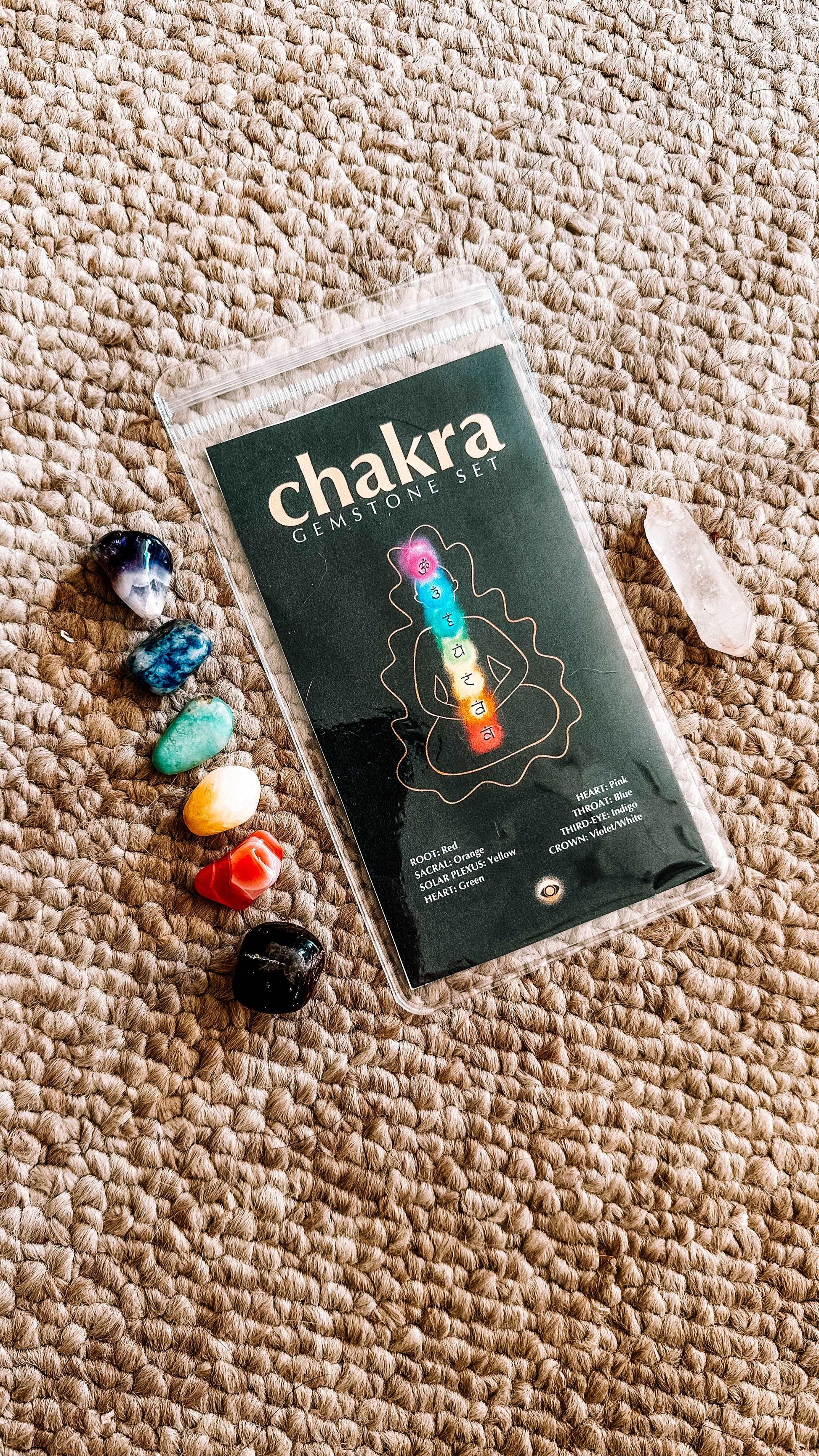 chakra gemstone kit