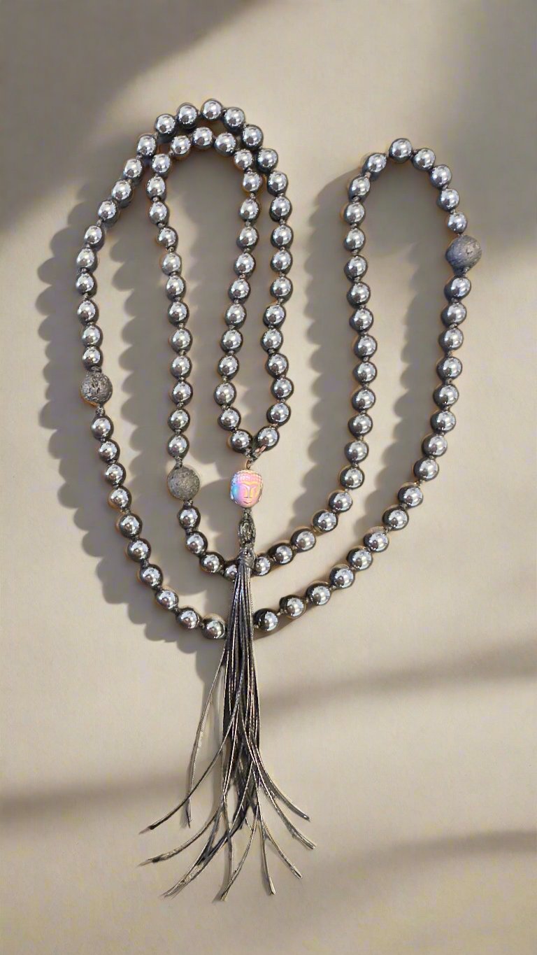 spiritual bodyguard | hematite mala