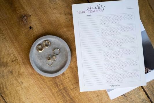 FREE monthly habit tracker | EsotericaFREE Habit Nurturer Printable