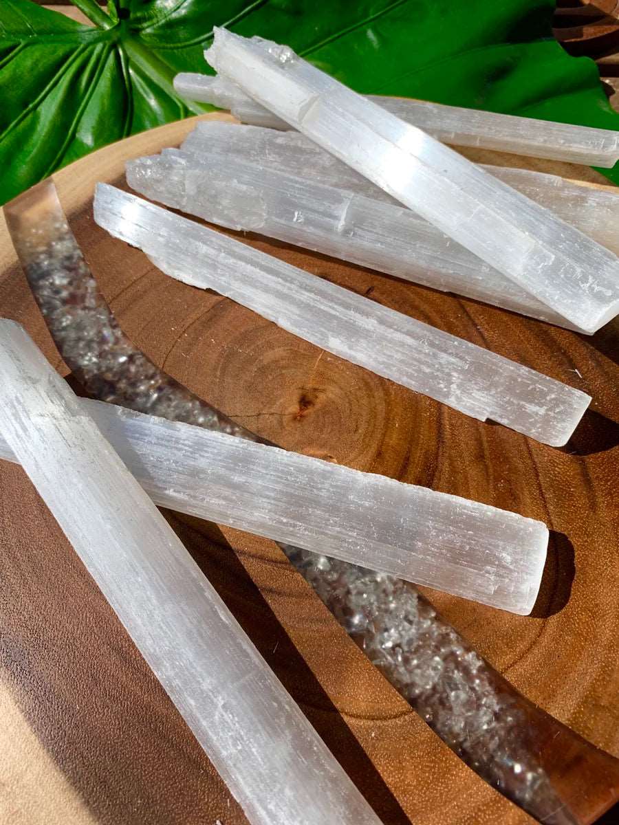 natural selenite stick